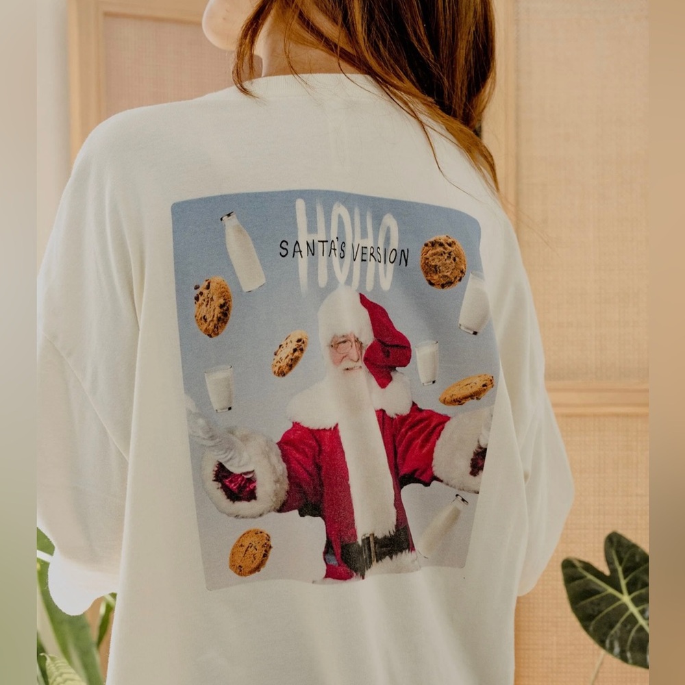 NWT Santa’s Version Christmas Taylor Swift Taylor’s Version Swiftie One Size Tee